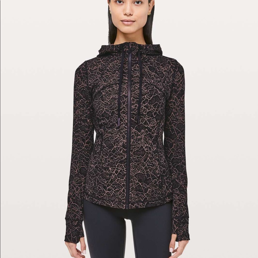 Lululemon Hooded define jacket -Spanish Rose